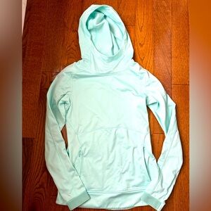 Beautiful Aqua Athleta Hooded Pull Over